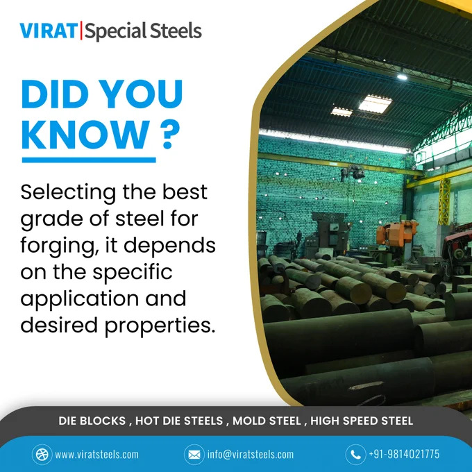Virat Special Steels is the largest stockiest and supplier of #DB6Steel in flat, square and round bar. We supply Die blocks as the extra Forging Reduction & Upsetting with Double tempered to achieve the better Ultrasonic quality. We provide steel in all sizes as your requirements available in flat, square and round shape.

Learn more from web:
http://db6steel.com/
https://www.viratsteels.com/db6.html

Any further queries feel free to contact us :
Email us at info@viratsteels.com. or Call on mobile number  91 98140 21775