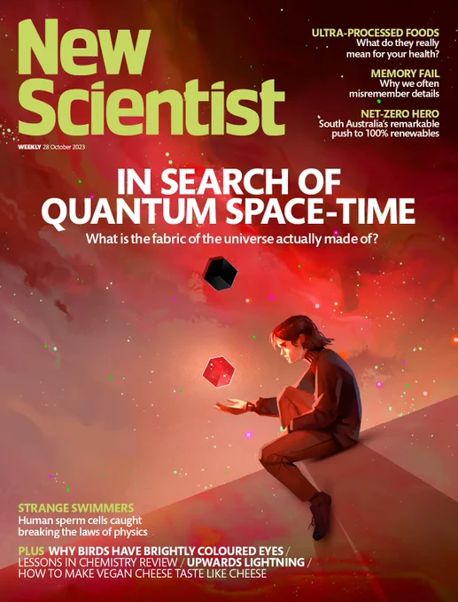 New Scientist magazine front cover