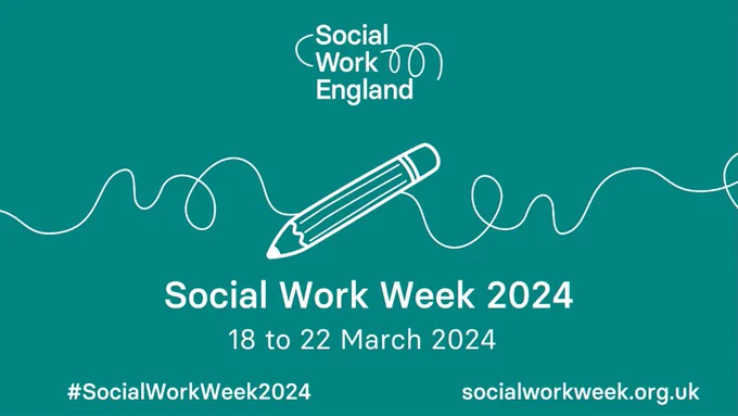 Social Work Week 2024. 18 to 22 March 2024
