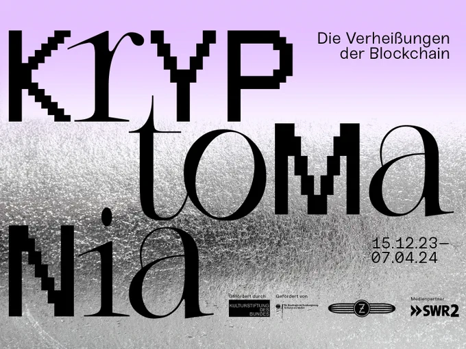 Ein weißer und schwarzer Text auf einem lila Hintergrund.