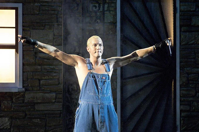 Eminem in 2000
