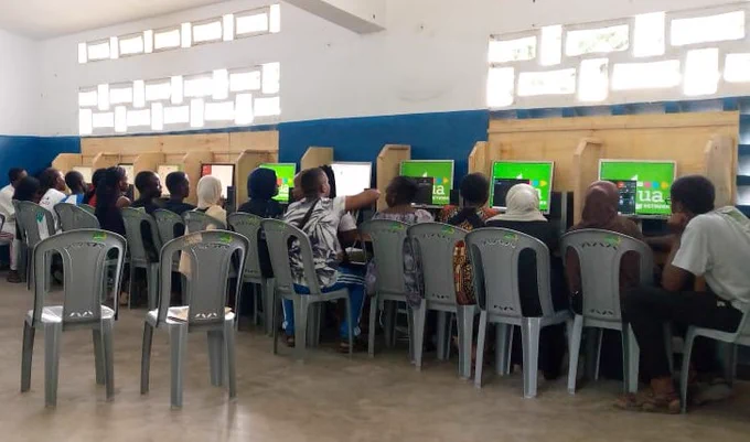 Hatua Network digital literacy class