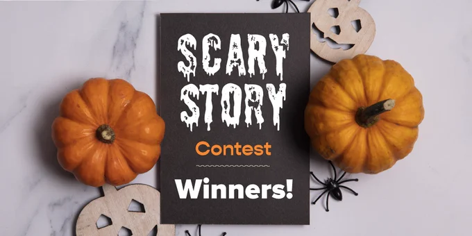 Fake pumpkins and Halloween crafts