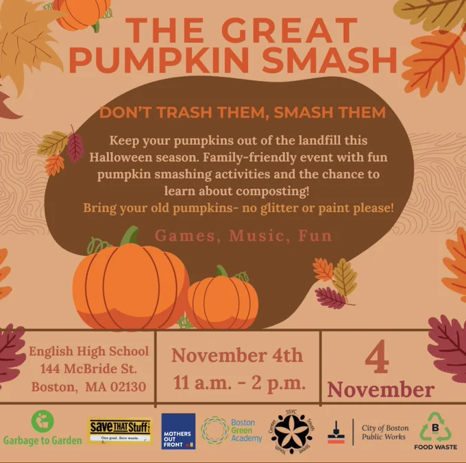 Graphic: Great Pumpkin Smash Event