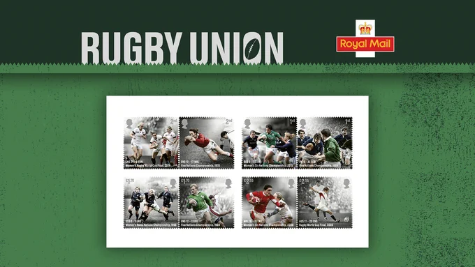 Image of the Rugby Union Stamps