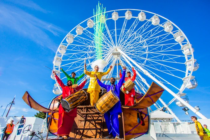 Arts by the Sea, Bournemouth. Photo credit HotShots Creative.