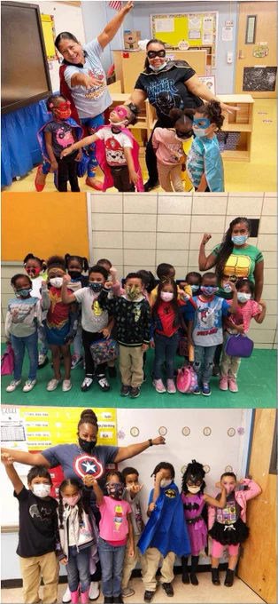Superhero Day at PS 401 pictures. 