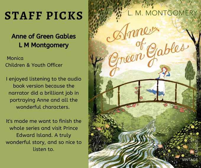 I enjoyed listening to the audio book version because the narrator did a brilliant job in portraying Anne and all the wonderful characters.   It's made me want to finish the whole series and visit Prince Edward Island. A truly wonderful story, and so nice to listen to.