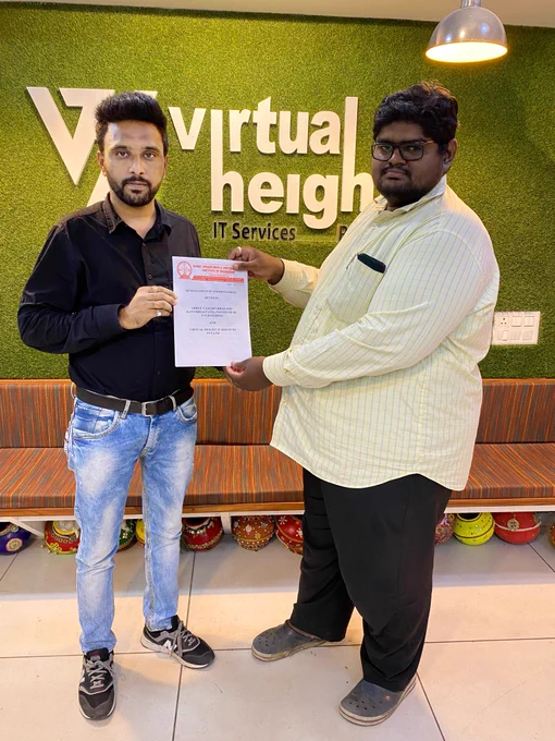 The signing of MoU with SHREE VASUDEVBHAI AND KANTIBHAI PATEL INSTITUTE OF ENGINEERING.
📍 https://www.virtualheight.com
.
.
.
#SigningMoU #SVK #SVKPIE #LifeAtVirtualHeight #MoU #BestApplicationDevelopmentCompany #appandwebdevelopment #ahmedabadcompany #WebDevelopment #Appdevelopment 