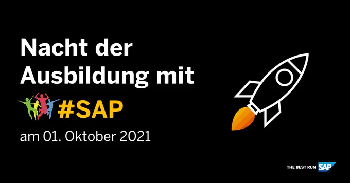 Nacht der Ausbildung mit #SAP - 01.10.2021