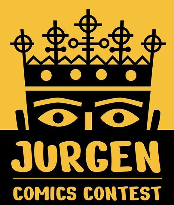 A face with a crown. Jurgen Comics Contest. 