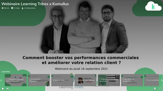 Webinaire Learning Tribes x Kumullus