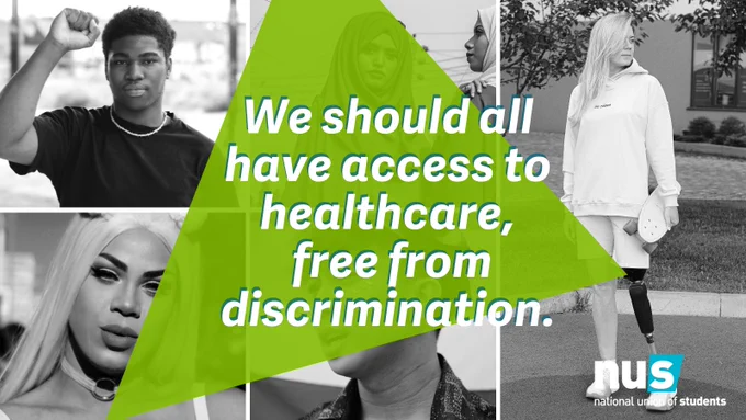 We should all have access to healthcare, free from discrimination.