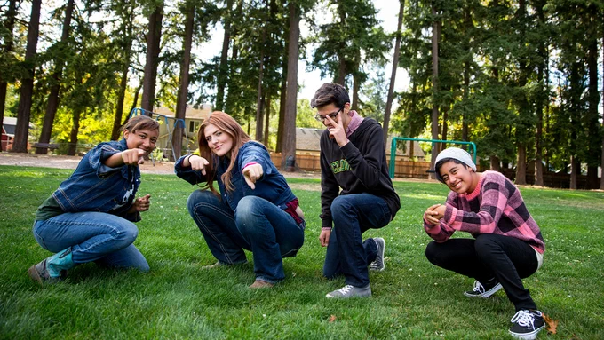 four youth in a row