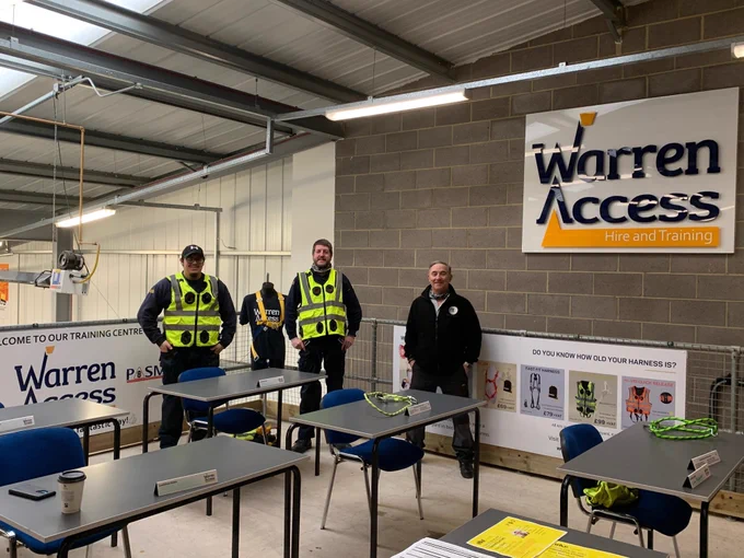 Warren Access training facilities at Cramlington
