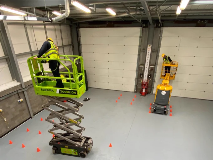 IPAF training with Warren Access -Cramlington indoor facilities