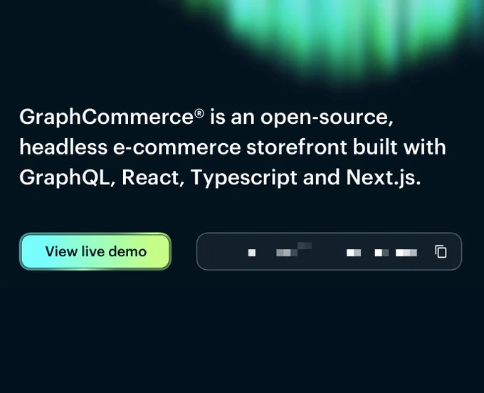 GraphCommerce® is an open-source, headless e-commerce storefront build with GraphQL, React, Typescript and Next.js.