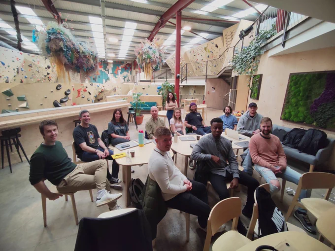 Cuckoo & Jangala team at Jangala HQ in North London
