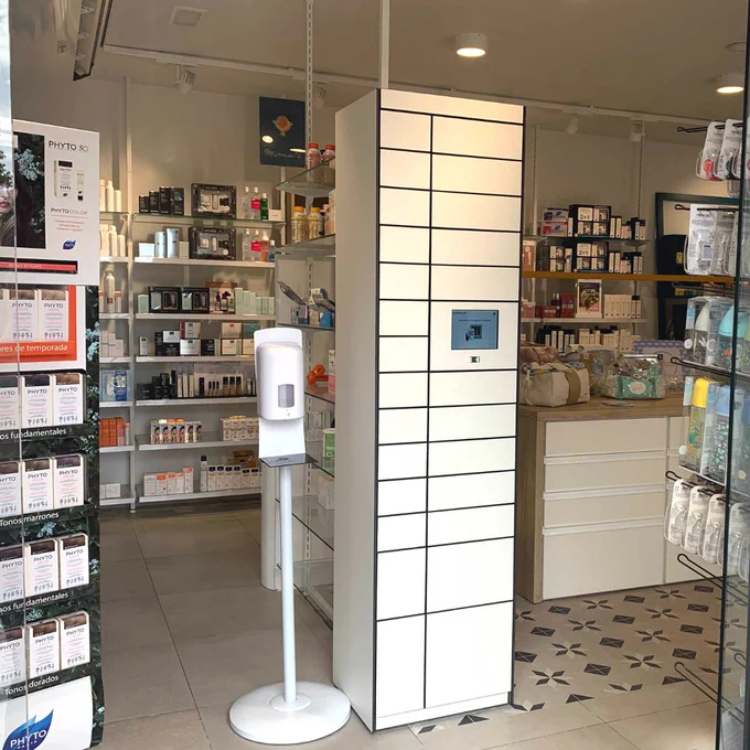 Taquilla inteligente Columat para Click and Collect en Farmacia L’Ametlla
en L'Ametlla del Valles