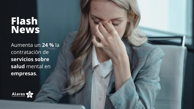 Aumenta un 24 % la contratación de servicios sobre salud mental en empresas