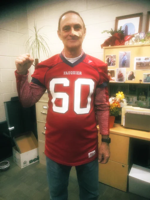 This is a picture of Mark Bjorkman, Guidance Director at Fauquier High School.