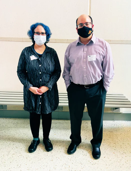 Keynote speakers Drs Marya Lieberman and Javier Vela