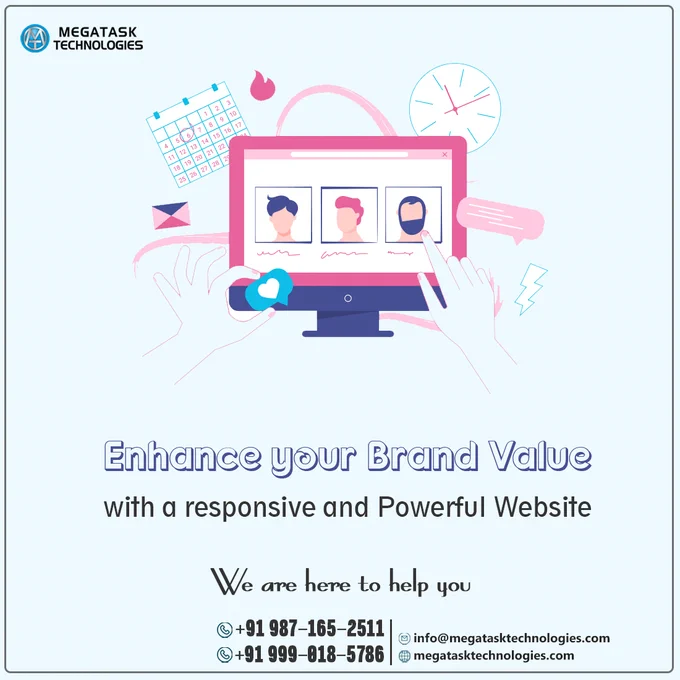 Megatsk Technologies, Web Design Company Delhi, Web Development Company, Digital Marketing Company, Social Media Agency Delhi, Responsive Website Design Company Delhi, Web design & Development Company