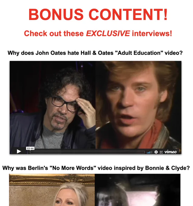 Inside stories from the musicians who were there! 