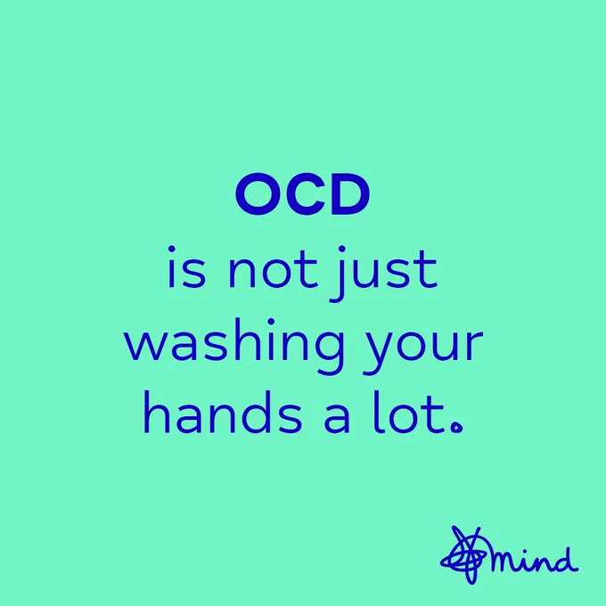 OCD is not just washing your hands a lot.