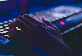 Hands on keyboard