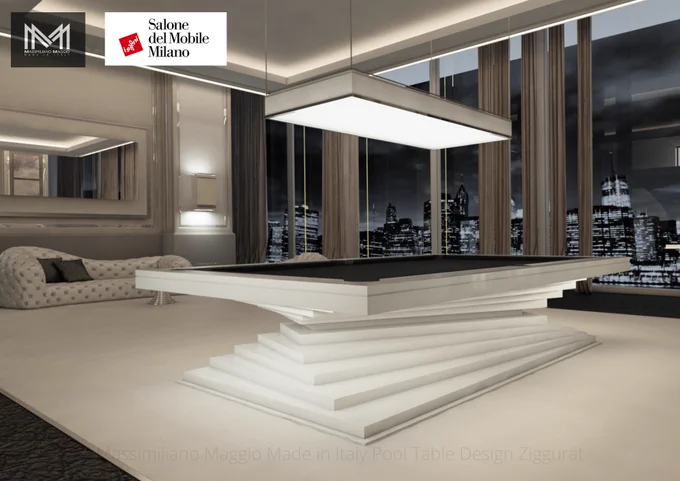 Biliardo Ziggurat l'originale è solo Massimiliano Maggio Made in italy biliardo tavolo design. Our company is specialized in made in Italy furniture production, since 1972. Choose a Massimiliano Maggio Made in italy luxury pool table design. I migliori produttori di biliardi italiani dal 1972.
#billiardtables #diningroom #choosetheoriginal #pooltable #biliardotavolodesign #madeinitaly #gameroom #homeleisure #design #Luxury #homedesign #creative #homedecor #lifestyle #interiors #elegance #art #artwork #furniture #billiards #snooker #3c #russianpyramid #playroom #designweek #salonedelmobile #exhibition #ziggurat  #pooltabledesign #biliardoziggurat
https://pooltabledesign.com https://biliardoziggurat.com https://biliardotavolo.design  https://biliardotavolo.it https://biliardotavolo.store https://biliardoterra.com https://biliardoterra.design https://biliardoterra.it https://biliardoziggurat.com https://biliardoziggurat.it https://billiardtableterra.com https://billiardtableterra.design 