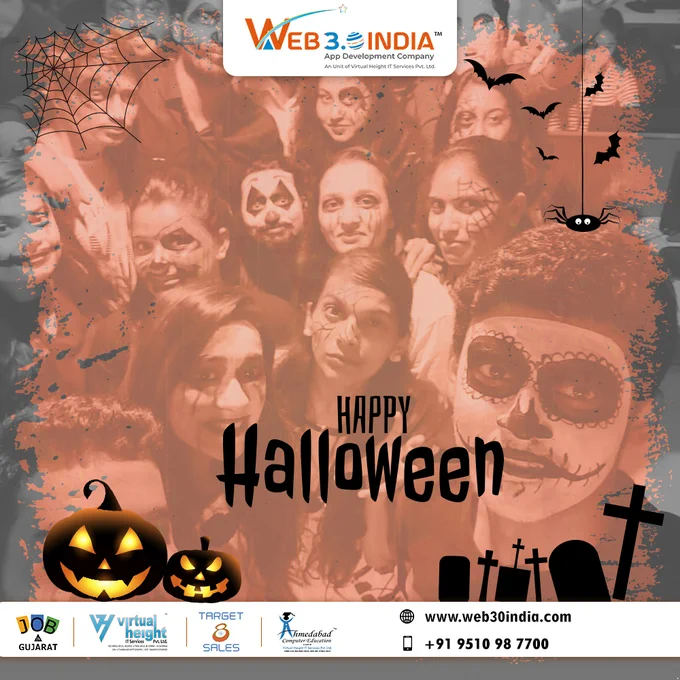 Horror Day @virtualheight 👻
Spooky💀 & Creepy🧛🏻‍♀️ we all looked!! Horrifying fun.

#HorrorDay #dayscelebration #dark #black #fun #hardwork #havefun #playhard #celebrationincompany #BestApplicationDevelopmentCompany #appandwebdevelopment #ahmedabadcompany #WebDevelopment #Appdevelopment #gamedevelopment #appledevelopement #developmentcompany #itcompany #ahmedabadcompany #Web30India #VirtualHeight