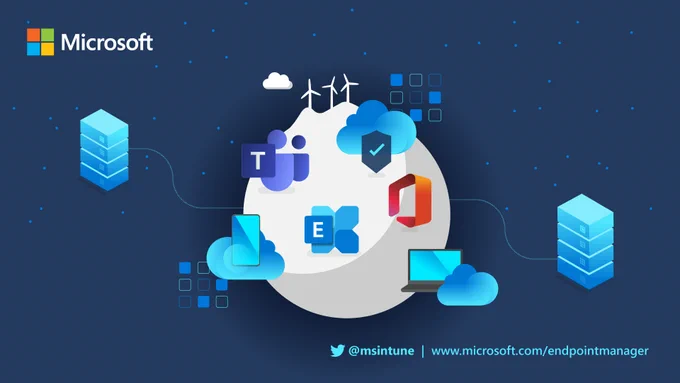 Concept art for Microsoft endpoint management