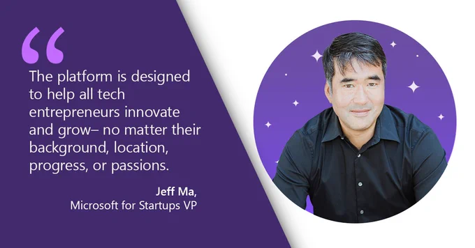 With the introduction of Microsoft for Startups Founders Hub @JeffMa shares context on how our new #startup platform is designed to promote #entrepreneur opportunities and democratize innovation.  
Now open in limited preview: https://msft.it/6019X0nMZ