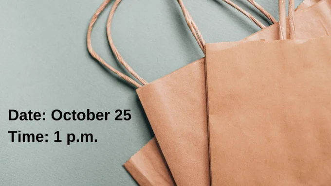 Brown Bag Lunch: October 25 at 1 p.m.