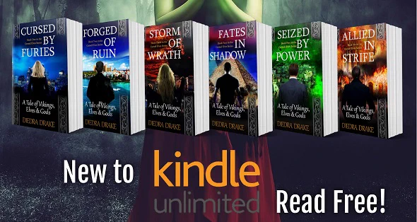 The Cursed Elves series by Diedra Drake. New to Kindle Unlimited. Read Free! Cursed by Furies. Forged of Ruin. Storm of Wrath. Fates in Shadow. Seized by Power. Allied in Strife.