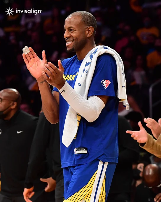 Andre Iguodala claps