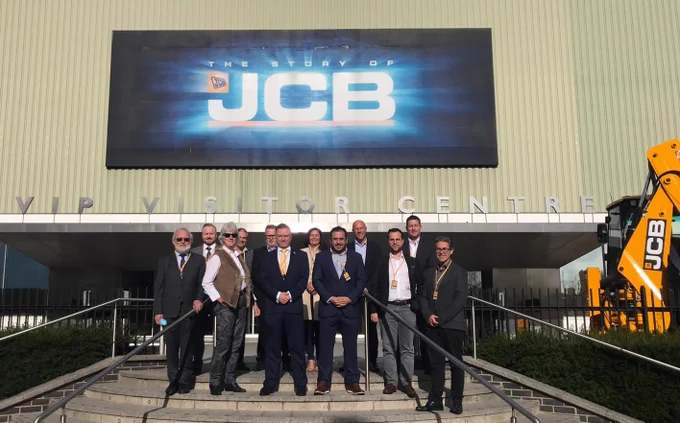 The AMPS Council met at JCB Rocester on 11 October. Council members and AMPS officials were taken on a fascinating tour of the JCB Story plus backhoe & Loadall production lines. AMPS Chairman, Paul Aitken, thanked JCB Global Head Quarters  & JCB`s Adam Holland for their hospitality. 