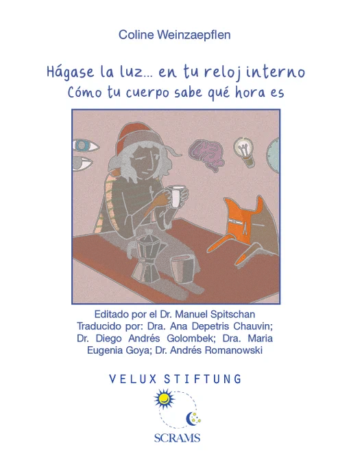 Cover image of the Spanish translation of "Enlighten your clock"
