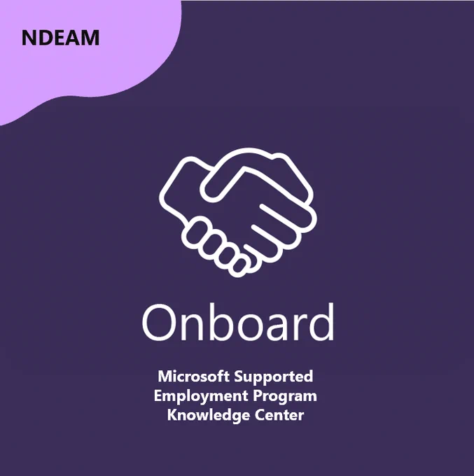 Icon of a handshake with the word Onboard underneath.