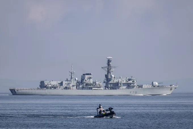 Frigate HMS Argyll has been conducting trials with an autonomous Pacific 24 RIB. 