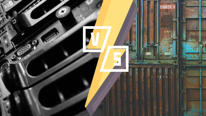 La conteneurisation applicative (#Kubernetes) versus la gestion de conteneurs en logistique.