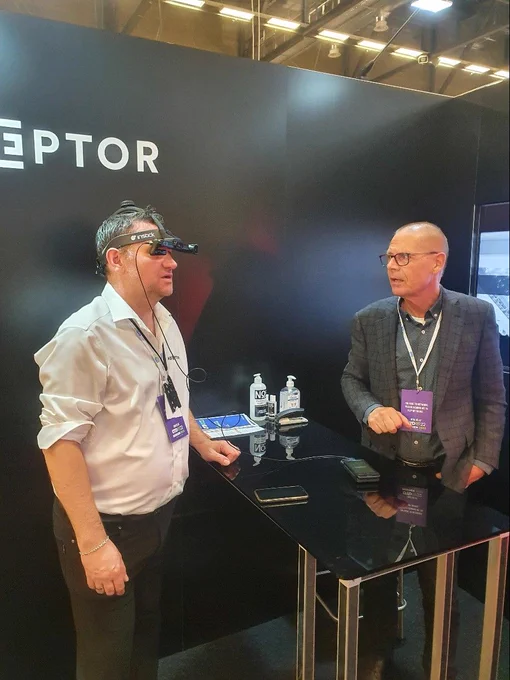 Iristick and Ecom partner to launch Visor-EX atex smart glasses