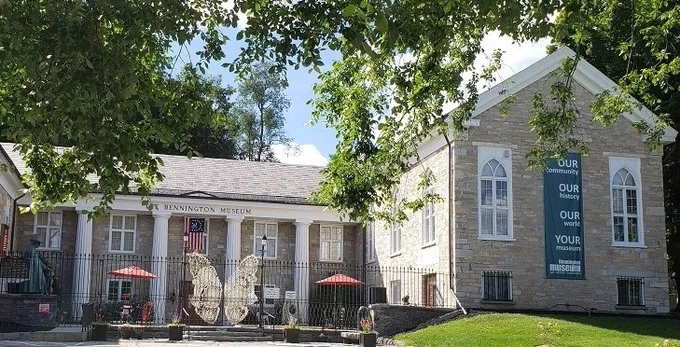 Exterior of the Bennington Museum in Vermont.