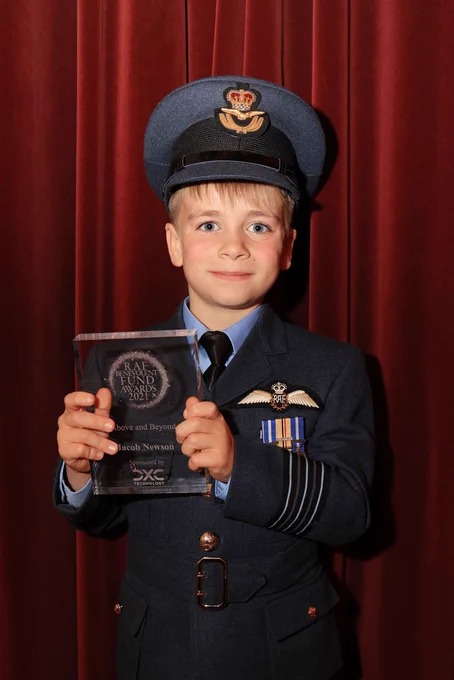 Image shows RAF Benevolent Fund winners.
