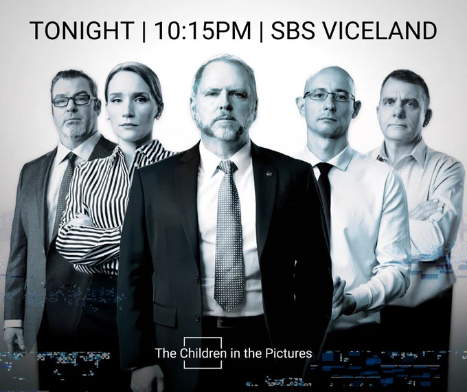 The Children in the Pictures promotional image, "Tonight. 10.15pm. SBS Viceland"