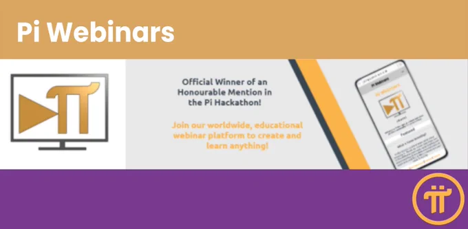 Pi Webinars, Pi Network Hackathon