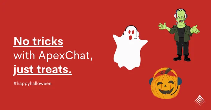 ApexChat Halloween Post