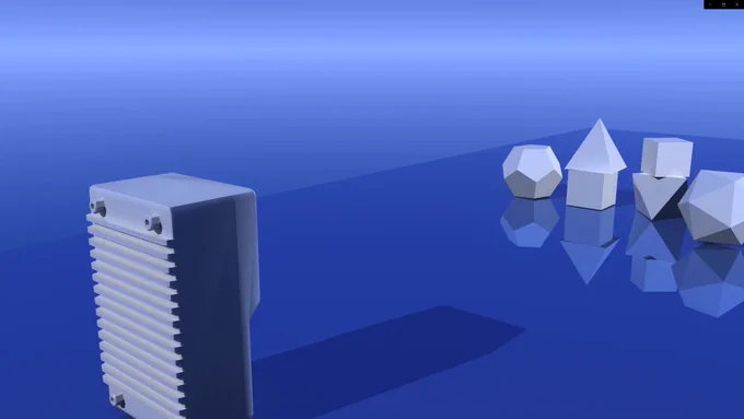 3D scanning and object detection in one 3D ToF Module. Usages include medical applications, autonomous navigation, mapping, security, industrial automation, robotics, etc