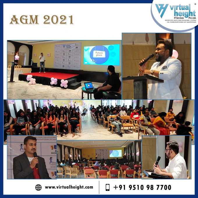 Annual General Meeting 2021 | Virtual Height IT Services Pvt. Ltd. #ThePeopleBehindourSuccess!
.
.
.
#AnnualGeneralMeeting #AGM2021 #Business #VirtualHeight #VHFamily #LifeatVirtualHeight #WeLoveourEmployees❤️️ #workculture #Ahmedabad #BestApplicationDevelopmentCompany #AppandWebDevelopment #AhmedabadCompany #WebDevelopment #AppsDevelopment #GameDevelopment